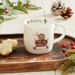Royal Worcester Wrendale Designs Sledgehogs Mug Fashion