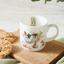 Royal Worcester Wrendale Designs Sleeping on the Job Mug Hot