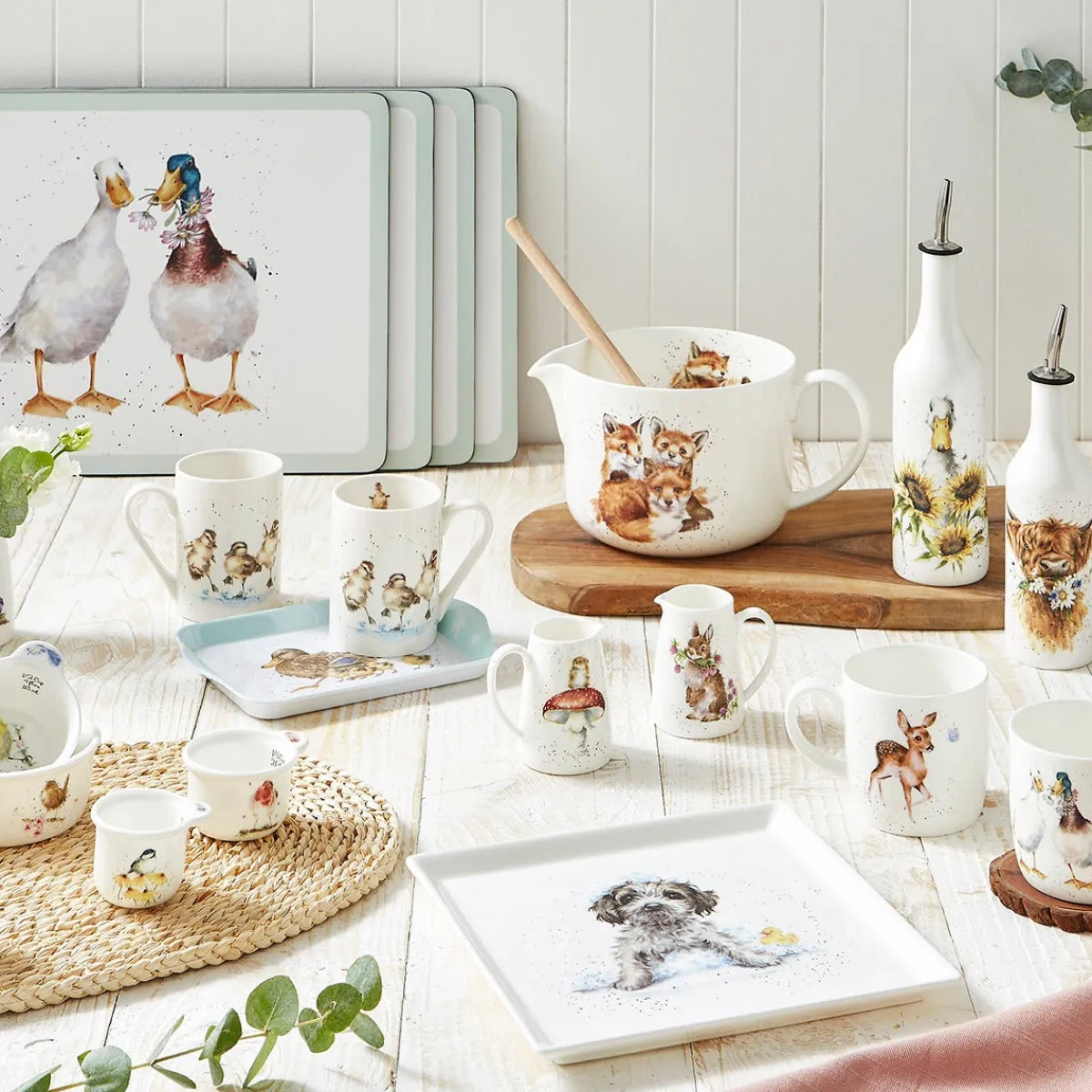 Royal Worcester Wrendale Designs Sleeping on the Job Mug Hot