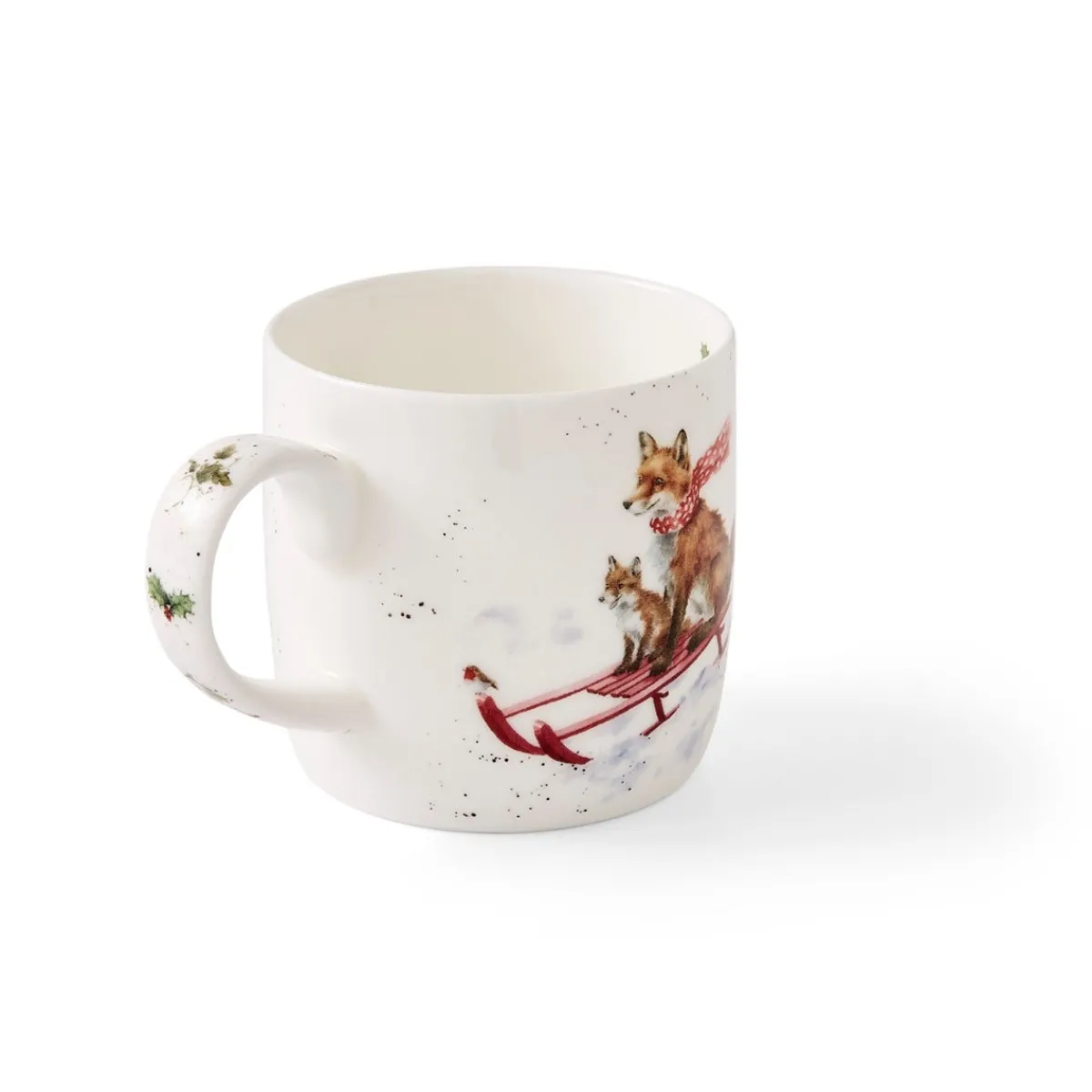 Royal Worcester Wrendale Designs The Sleigh Ride Mug Outlet
