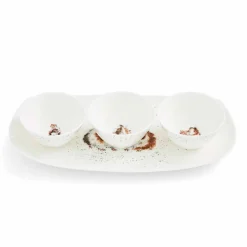 Royal Worcester Wrendale Designs Three Bowls & Tray Set Online