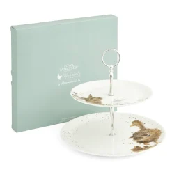 Royal Worcester Wrendale Designs 2-Tier Cake Stand Best