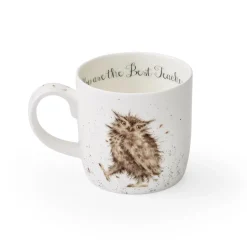 Royal Worcester Wrendale Designs What a Hoot Personalised Mug Discount