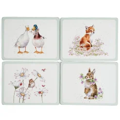 Pimpernel Wrendale Designs Wildflowers 4 Placemats Best