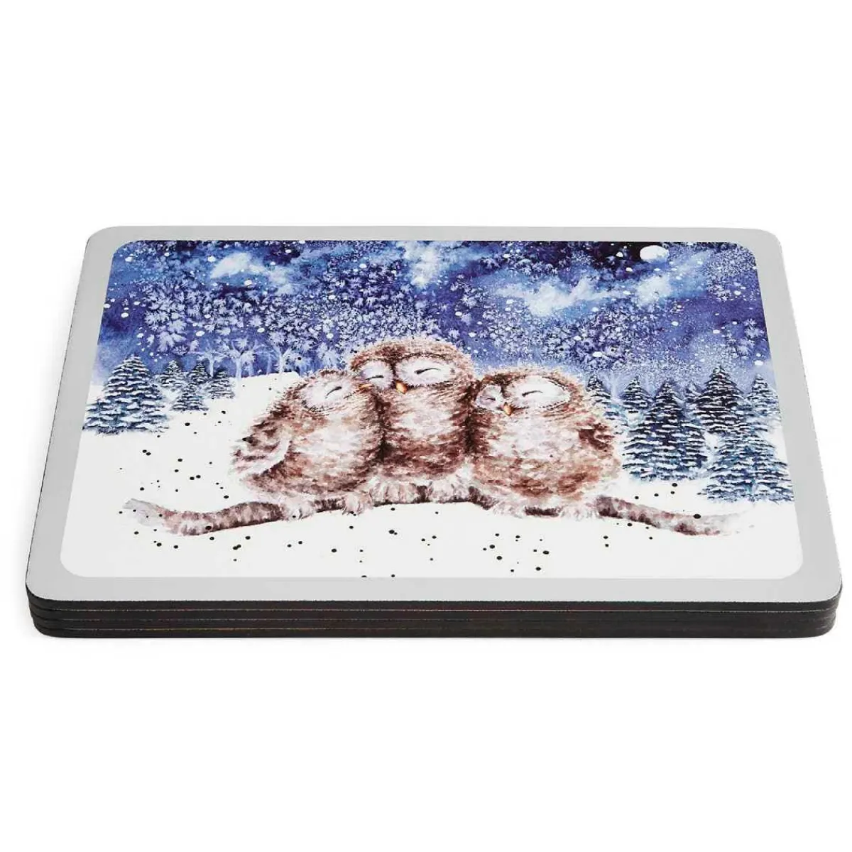 Pimpernel Wrendale Designs Winter Sky 4 Placemats Sale