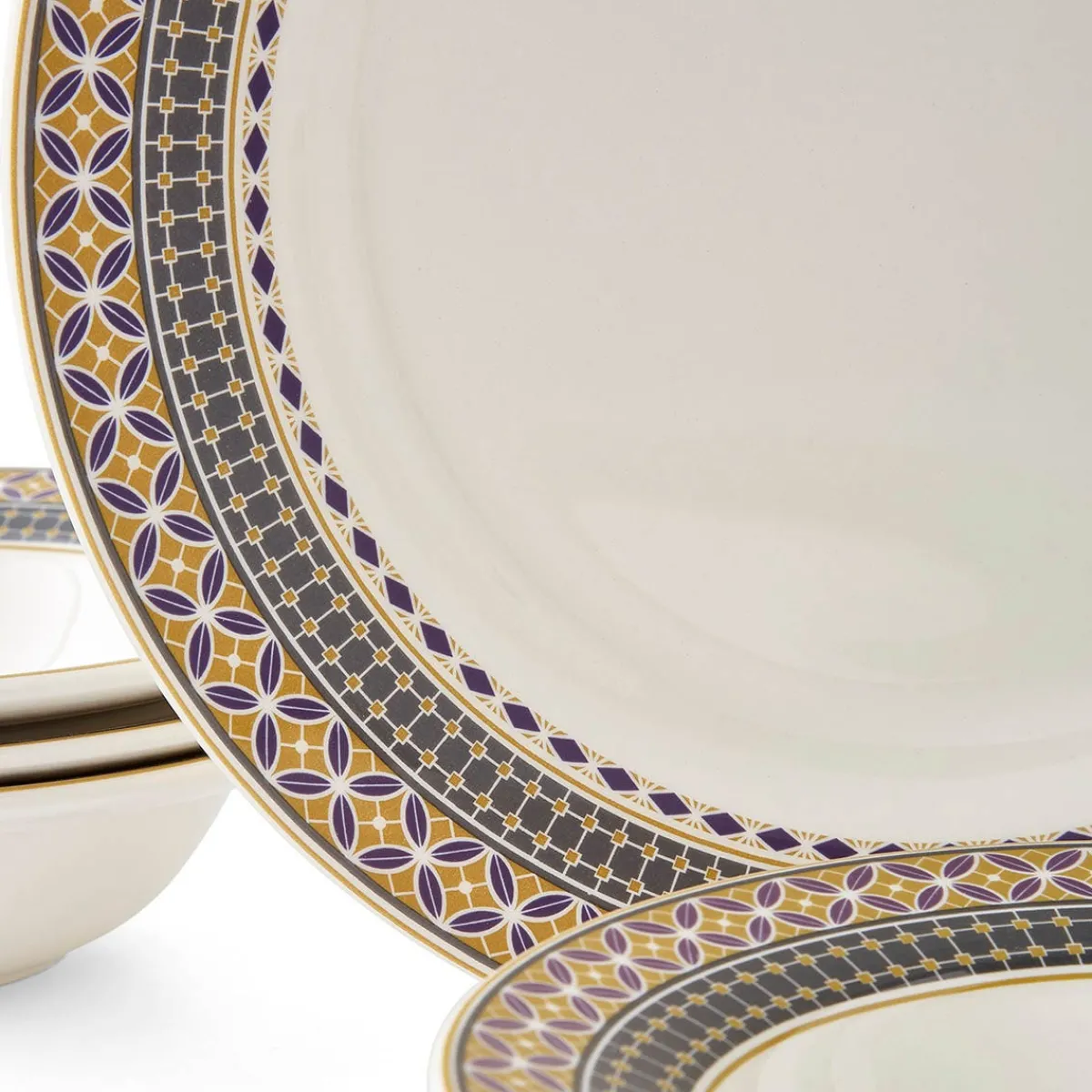 Portmeirion Atrium Mixed 12 Piece Dinner Set Outlet