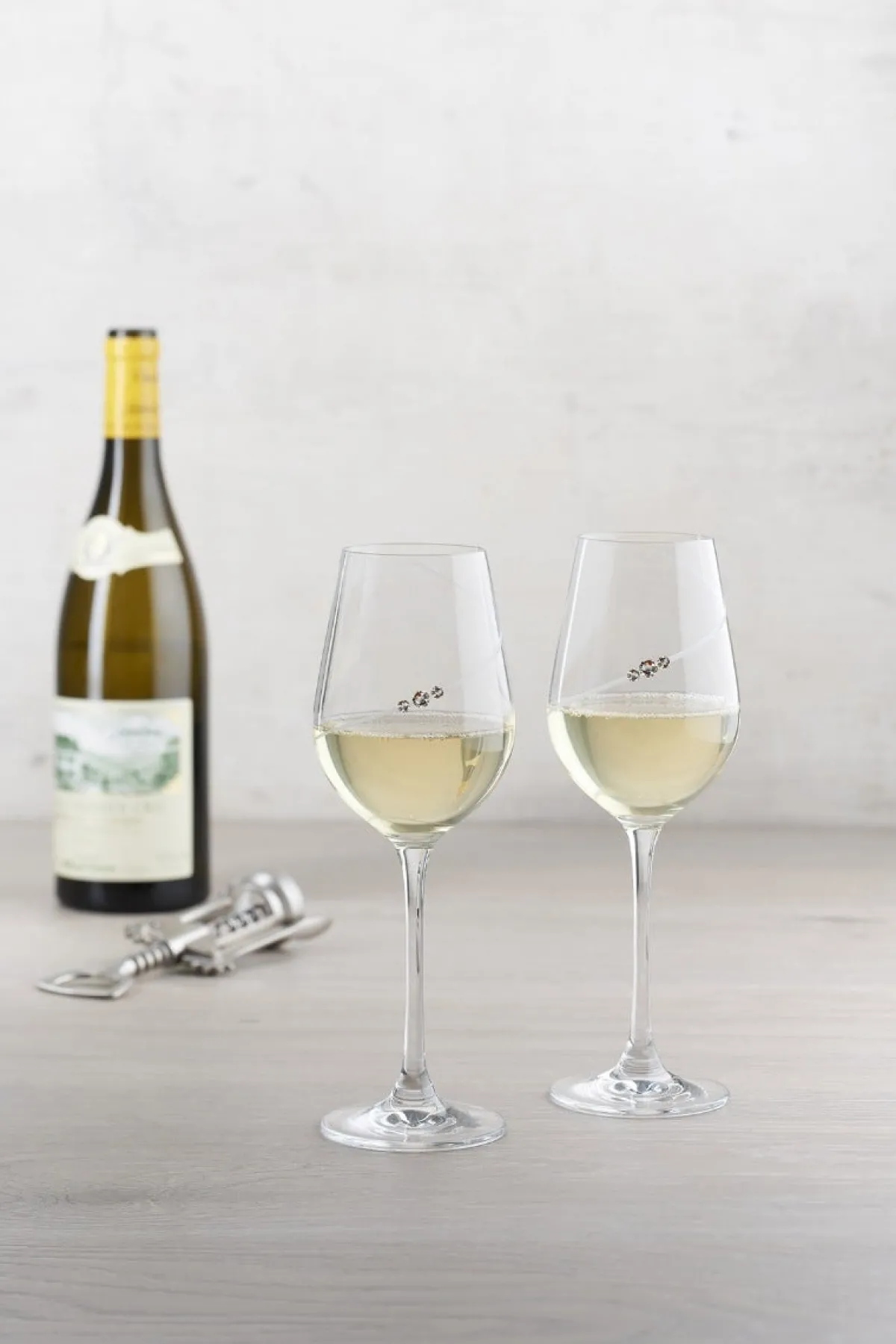 Portmeirion Auris Crystal Set of 2 Red Wine Glasses Sale