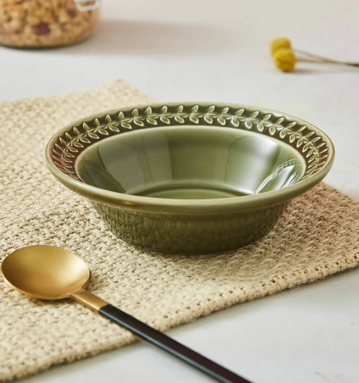 Portmeirion Botanic Garden Harmony Cereal Bowl, Forest Outlet