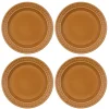 Portmeirion Botanic Garden Harmony Set of 4 Plates, Amber Clearance
