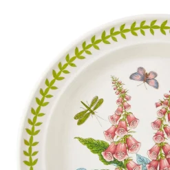Portmeirion Botanic Garden Meadow Dinner Plate, Foxglove New