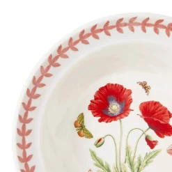 Portmeirion Botanic Garden Meadow Oatmeal Bowl, Poppy Sale