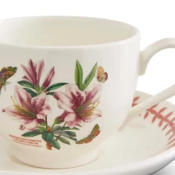 Portmeirion Botanic Garden Meadow Set of 6 Teacups & Saucers, Assorted Sale
