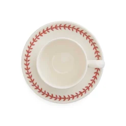 Portmeirion Botanic Garden Meadow Teacup & Saucer, Poppy Sale