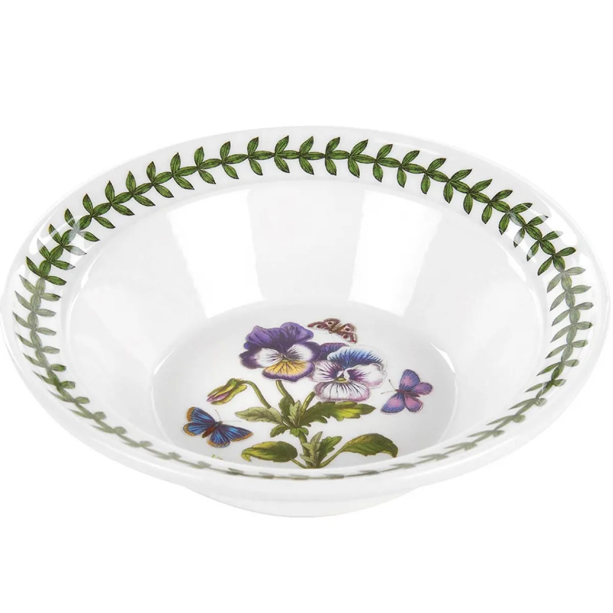 Portmeirion Botanic Garden Pansy Cereal Bowl Outlet