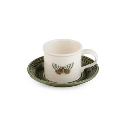 Portmeirion Botanic Garden Papilio Cup & Saucer, Forest Outlet