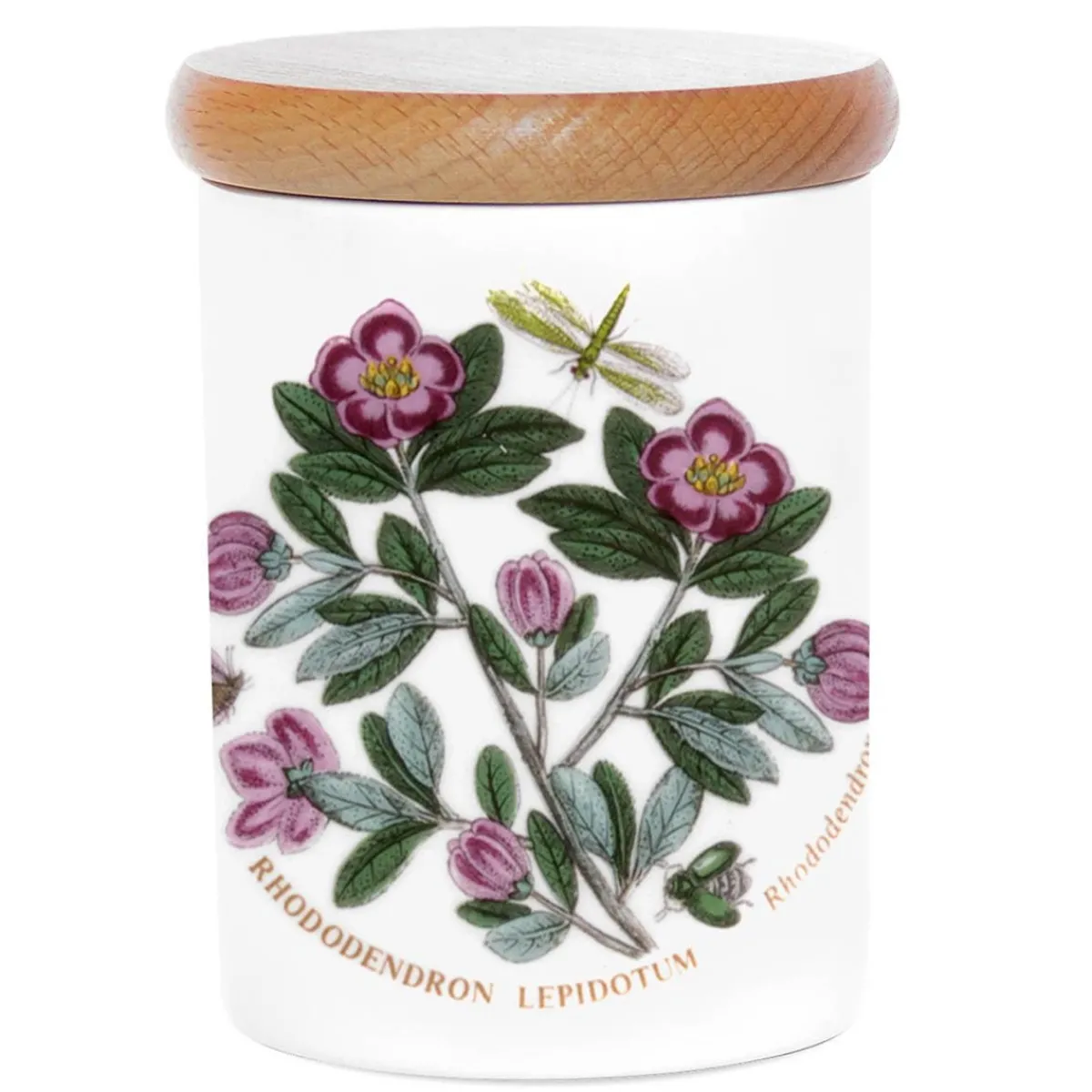 Portmeirion Botanic Garden Rhododendron Storage Jar,10cm Fashion