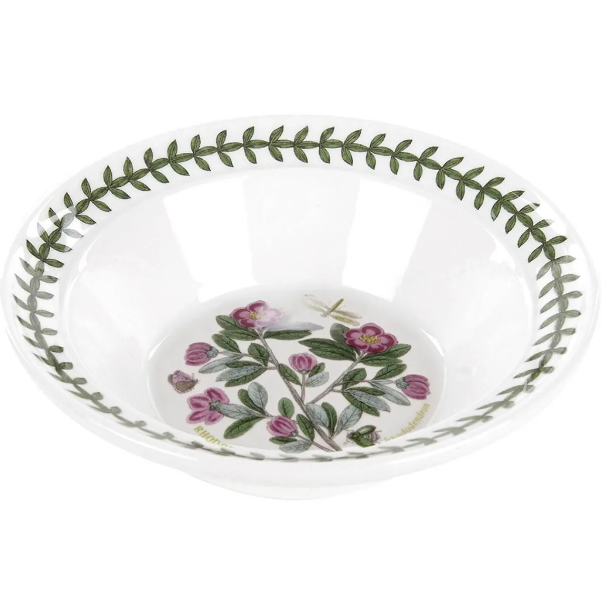 Portmeirion Botanic Garden Rhododendron Cereal Bowl New