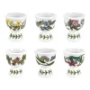 Portmeirion Botanic Garden Set of 6 Egg Cups New