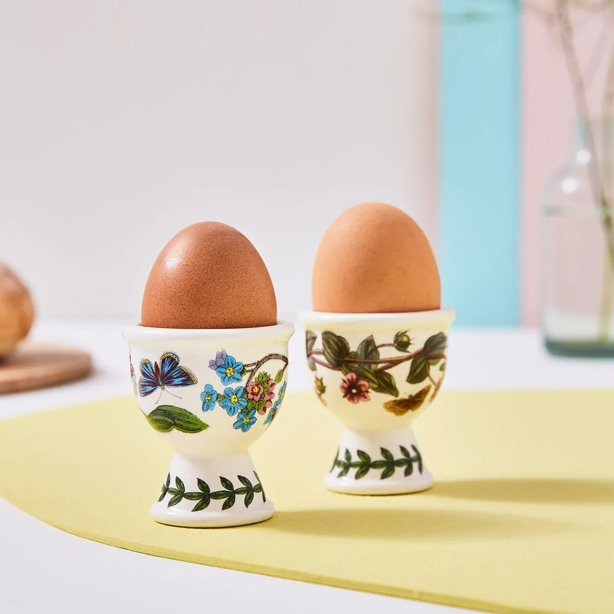 Portmeirion Botanic Garden Set of 6 Egg Cups New