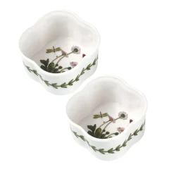 Portmeirion Botanic Garden Set of 2 Scalloped Ramekins Outlet
