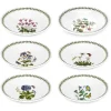 Portmeirion Botanic Garden Set of 6 Soup Plates Hot