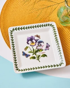 Portmeirion Botanic Garden Set of 6 Square Plates Hot