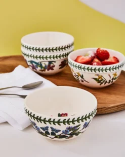 Portmeirion Botanic Garden Set of 6 Stacking Bowls, 13cm Clearance