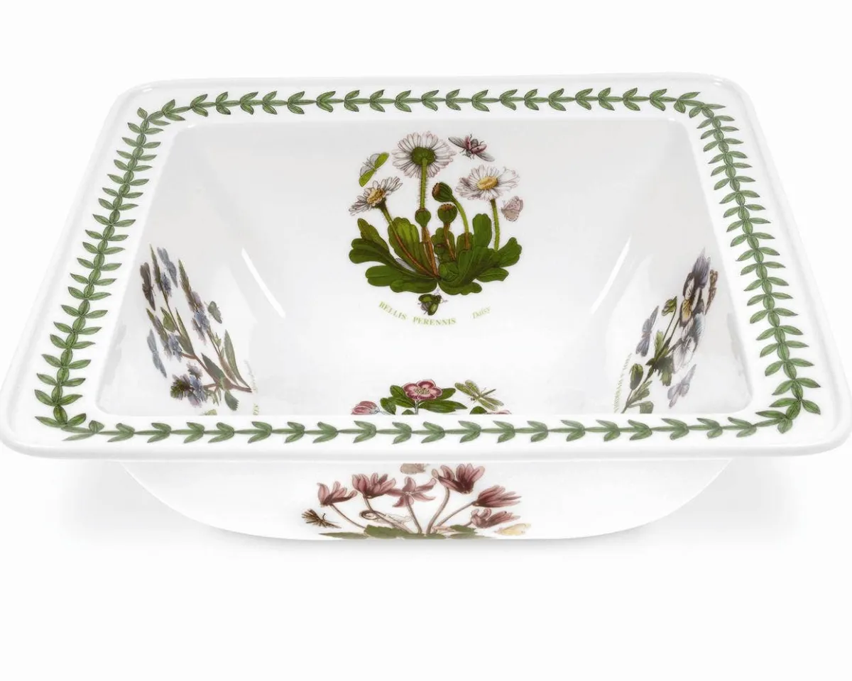 Portmeirion Botanic Garden Square Salad Bowl New
