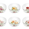 Portmeirion Botanic Roses Set of 6 Bowls, 14cm New