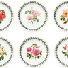 Portmeirion Botanic Roses Set of 6 Bread Plates Clearance
