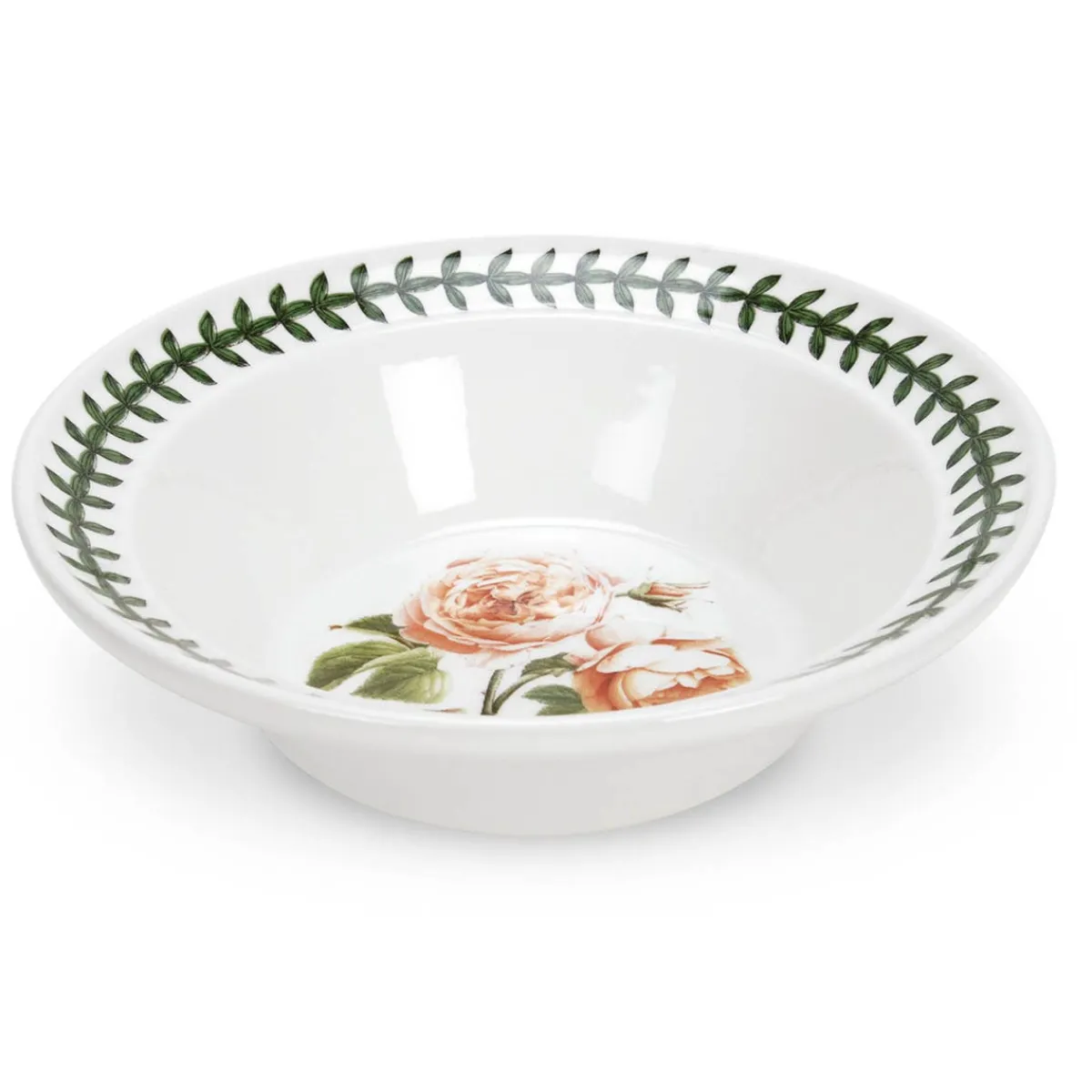 Portmeirion Botanic Roses Tamora Peach Cereal Bowl New