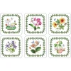 Pimpernel Exotic Botanic Garden Set of 6 Coasters New