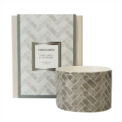 Fired Earth Earl Grey & Vertivert Candle L Best