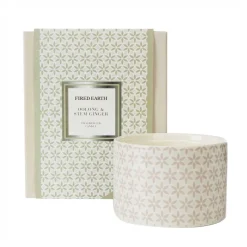 Fired Earth Oolong & Stem Ginger Candle L Hot