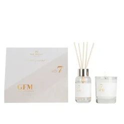 Gold Frankincense and Myrrh Reed Diffuser and Candle Gift Set Best