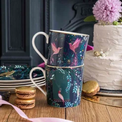 Portmeirion India Mug, Hummingbird Paradise Clearance