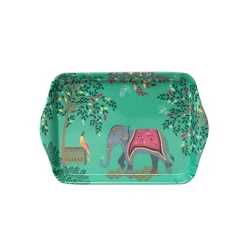 Pimpernel India Mug & Tray Set, Elephant's Oasis New