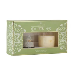 Lakeside Fir Candle & Diffuser Gift Set Hot