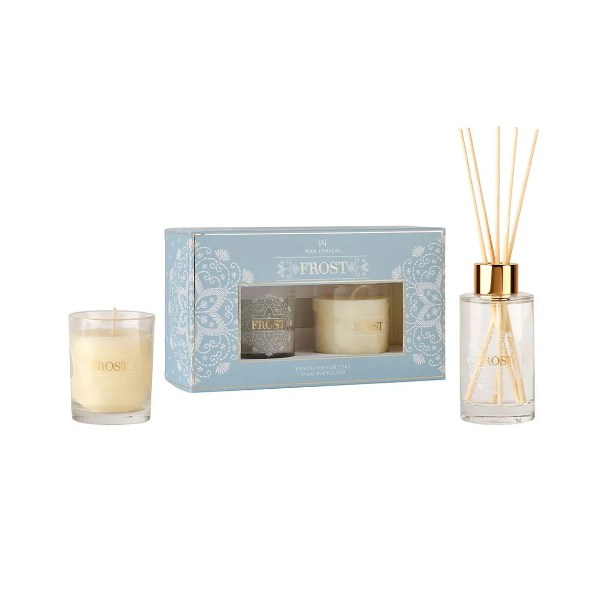 Lakeside Frost Candle & Diffuser Gift Set Best