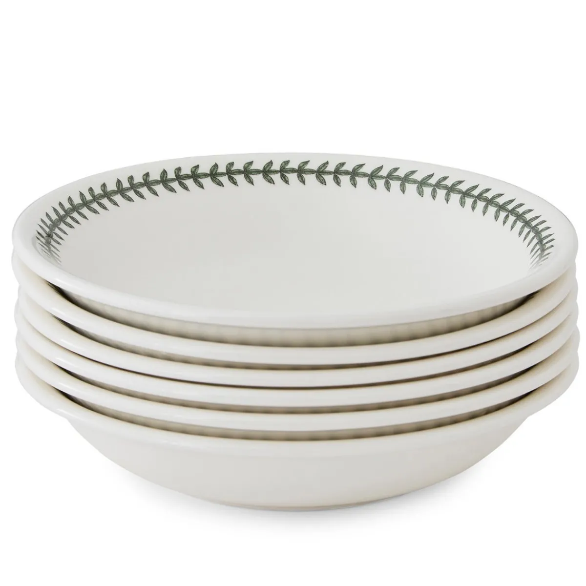 Portmeirion Laurel Leaf Set of 6 Pasta Bowls Hot