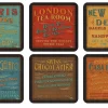 Pimpernel Lunchtime Set of 6 Coasters Outlet