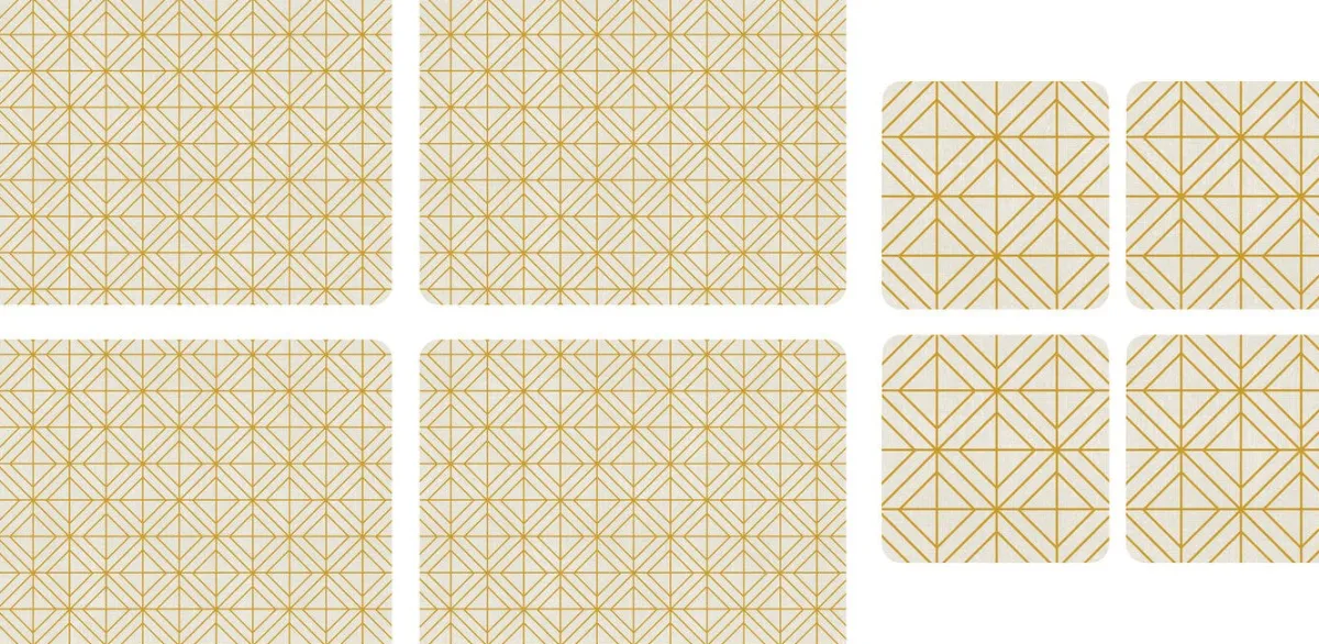 Pimpernel Luxe Set of 4 Placemat & Coaster Set Clearance