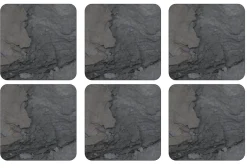 Pimpernel Midnight Slate Set of 6 Coasters Outlet