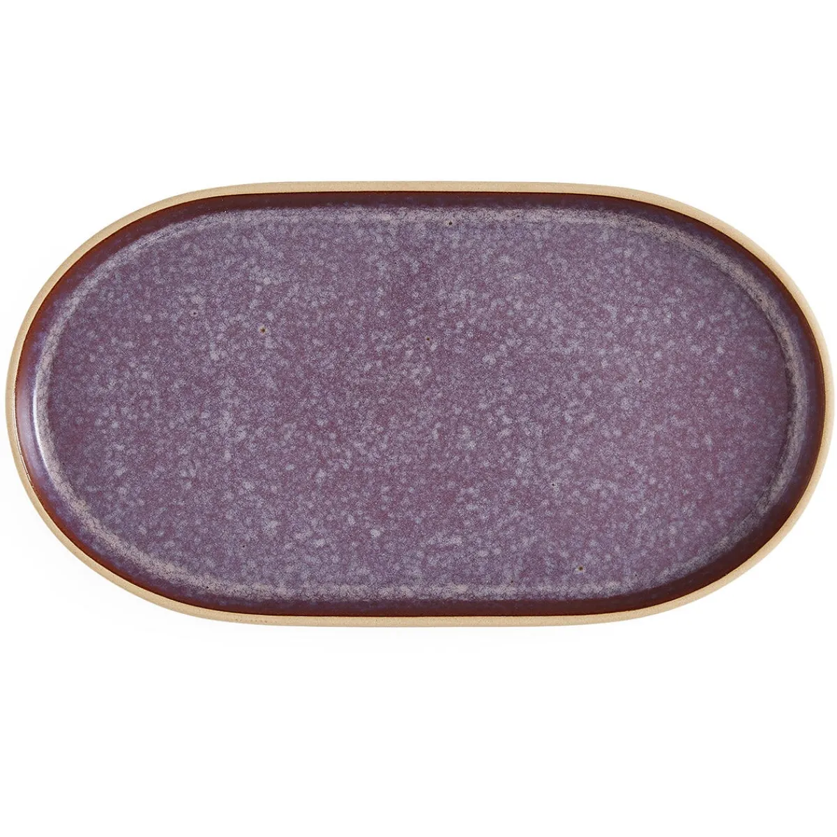 Portmeirion Minerals Medium Oval Platter, Amethyst Clearance