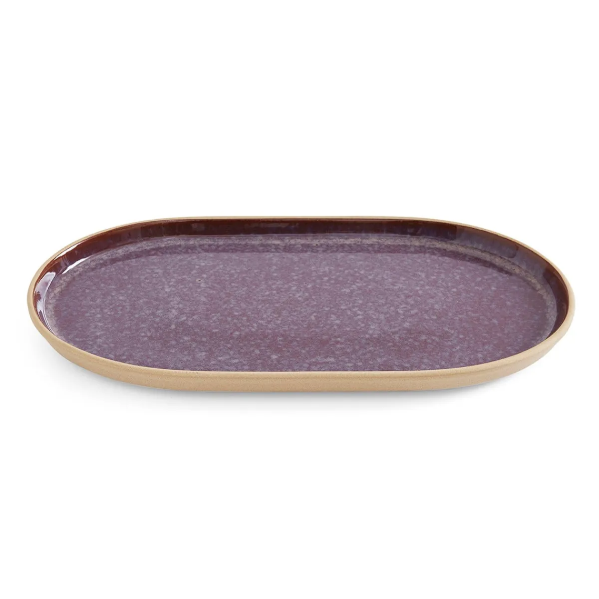 Portmeirion Minerals Medium Oval Platter, Amethyst Clearance