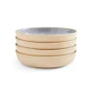Portmeirion Minerals Set of 4 Low Bowls, Aquamarine Best