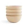 Portmeirion Minerals Set of 4 Medium Bowls, Rose Quartz Best