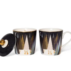 Mug and Candle Giftset Frosted Pines Clearance