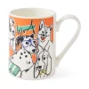 Portmeirion Mug Meirion Dogs Mug, Bright Orange Outlet