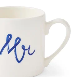 Portmeirion Mug Meirion Mr Mug, Blue & White Discount